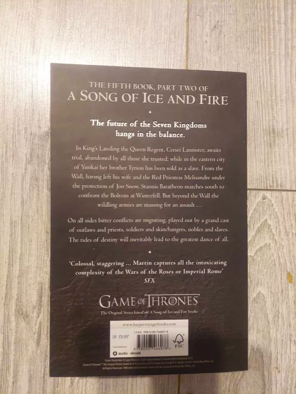 Game of Thrones: A Dance With Dragons 2 - George R. R. Martin, knyga 3