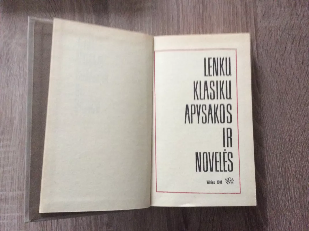 Lenkų klasikų apysakos ir novelės - Autorių Kolektyvas, knyga 3