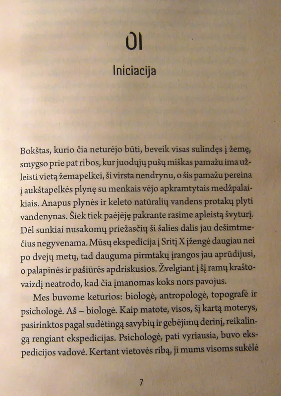 Sunaikinimas - Jeff Vandermeer, knyga 6