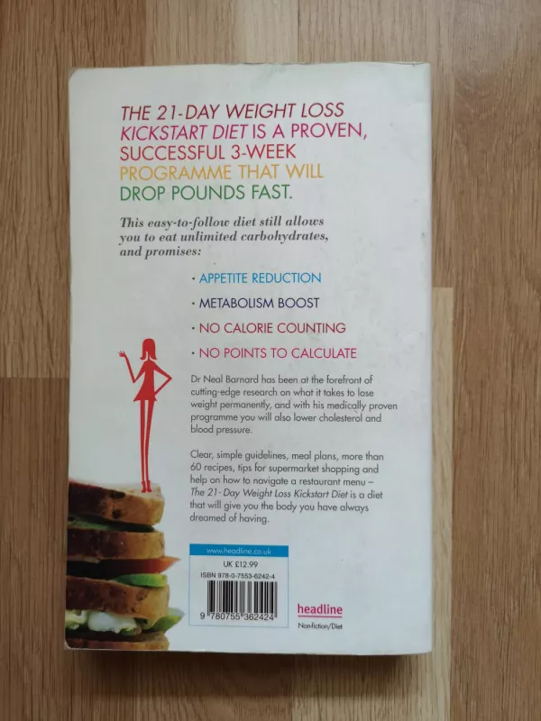 The 21-day weight loss kickstart diet - Dr. Neal Barnard, knyga 3