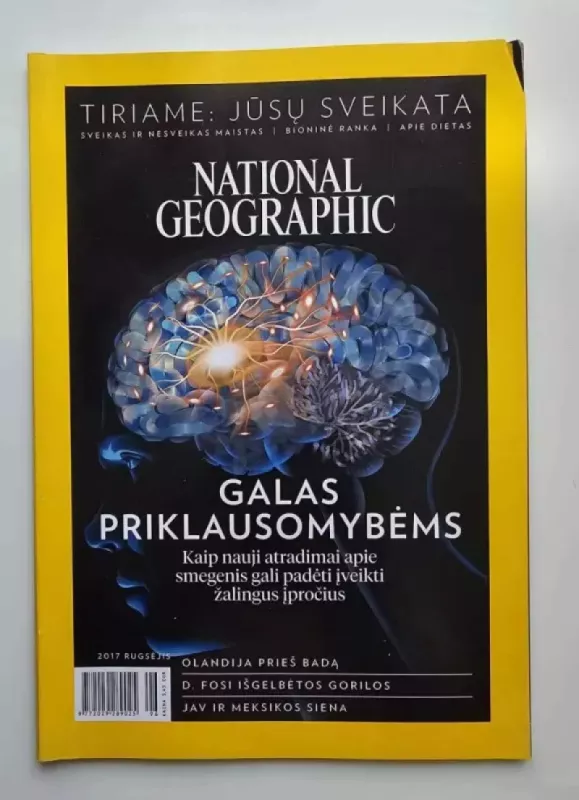 National Geographic Lietuva, 2017 m., Nr. 9 - Daug autorių, knyga 2