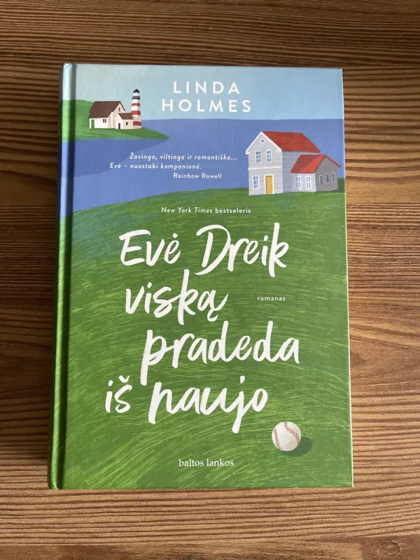 Evė Dreik viską pradeda iš naujo - Linda Holmes, knyga 2