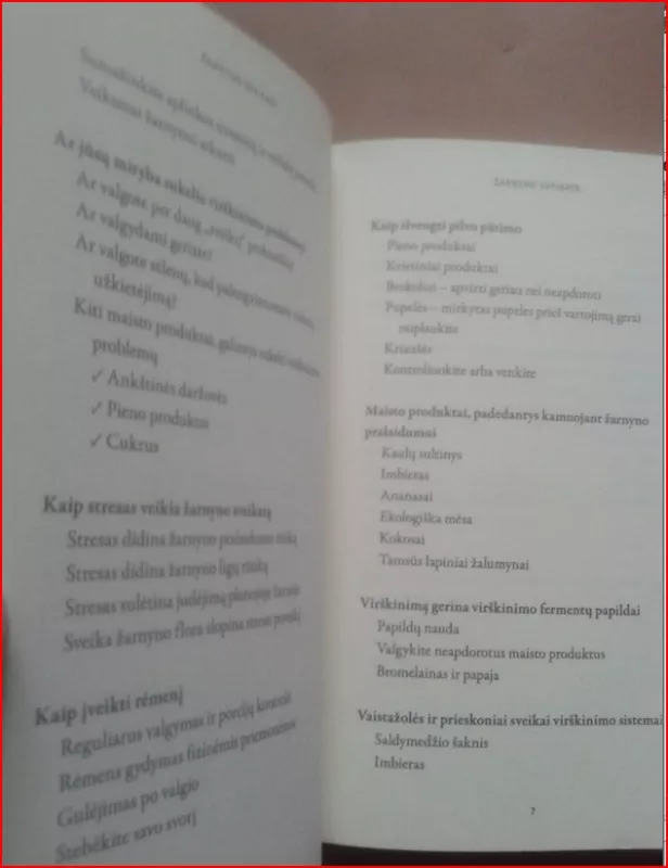 ŽARNYNO SVEIKATA: kaip pagerinti virškinimą ir kokių gyvybiškai svarbių klaidų nedaryti – holistinis požiūris į virškinimo gerinimą + praktiniai patarimai - Dainora Krasavičiūtė, knyga 6
