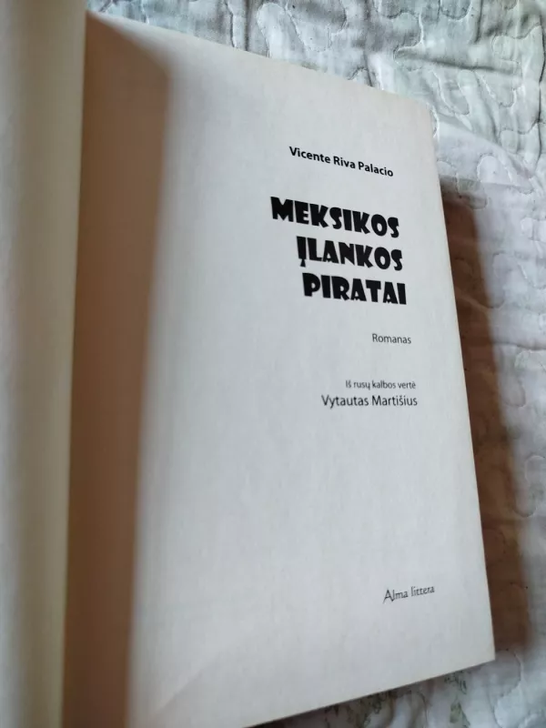 Meksikos įlankos piratai - Vicente Riva Palacio, knyga 3