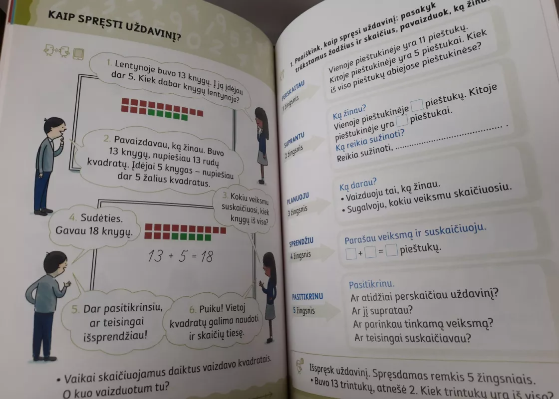 Taip matematikos vadovėlis 1 klasei - Rita Rimšelienė, Ada Kavaliauskienė, Linas Vilčinskas, knyga 3