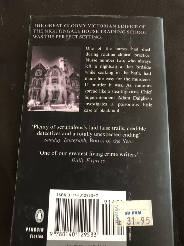 Shroud for a Nightingale - P. D. James, knyga 3