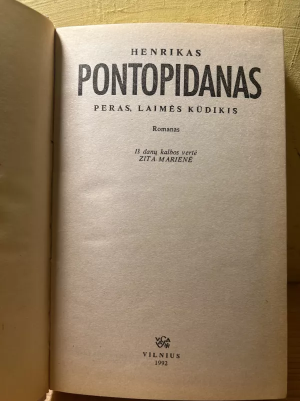 Peras, laimės kūdikis - Henrikas Pontopidanas, knyga 3