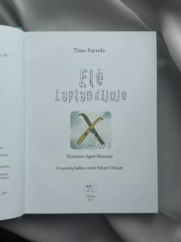 Elė Laplandijoje - Timo Parvela, knyga 3