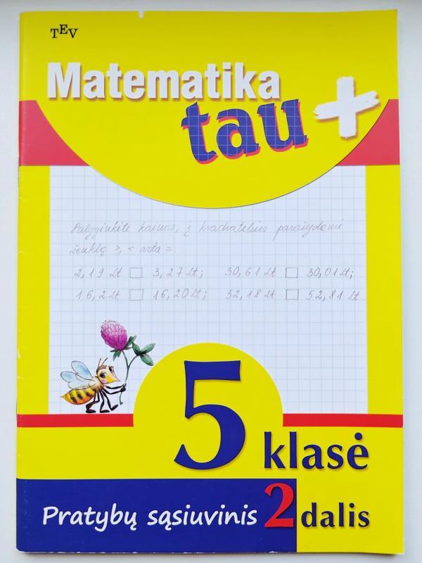 Matematika tau 5 klasė uždavinynas -  Kornelija Intienė, Vida Meškauskaitė, Zita Mockutė, Žydrūnė Stundžienė, Virginija Viniautienė, Vlada, knyga 2