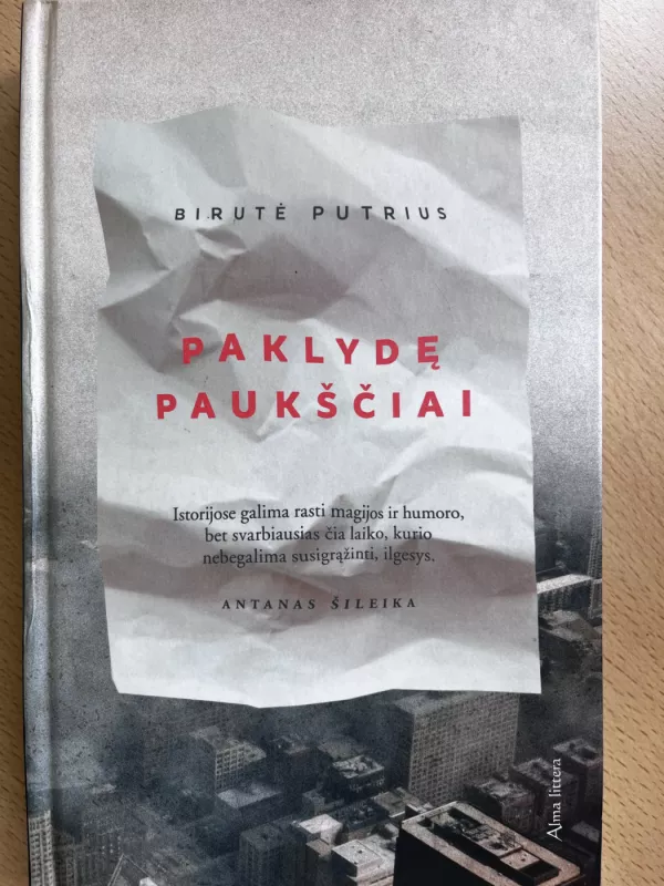 Paklydę paukščiai - Birutė Putrius, knyga 2