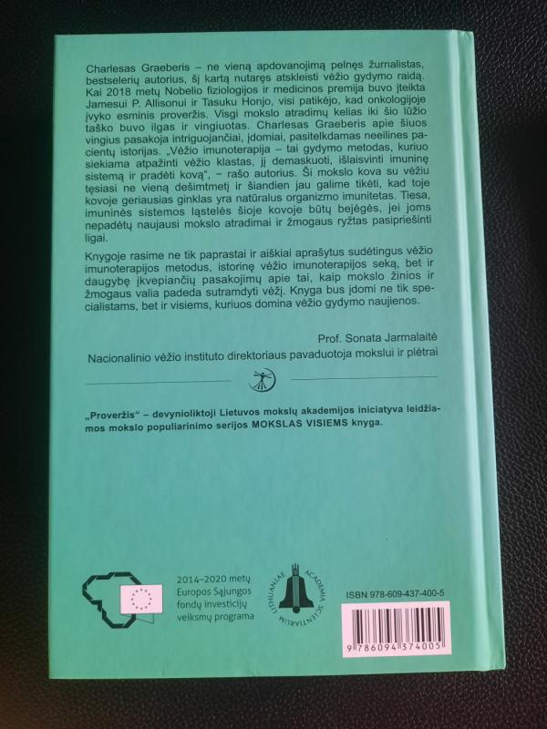 Proveržis. Imunoterapija prieš vėžį - Charles Graeber, knyga 2