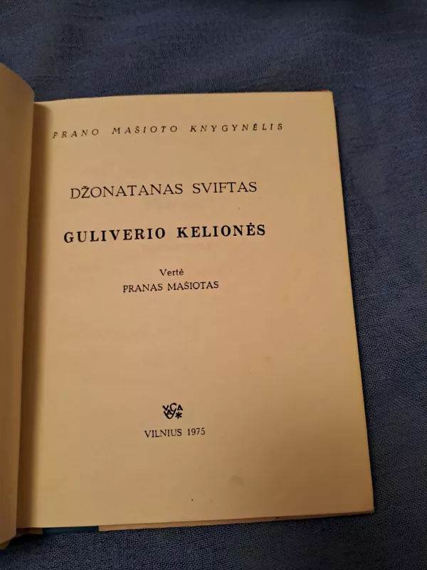 Guliverio kelionės - Džonatanas Sviftas, knyga 3