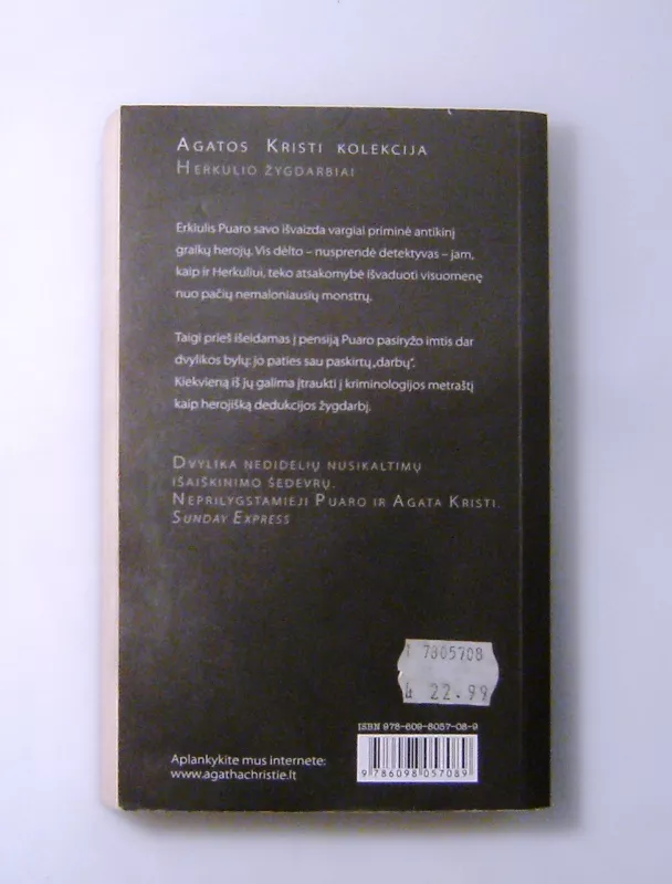 Herkulio žygdarbiai - Agatha Christie, knyga 5