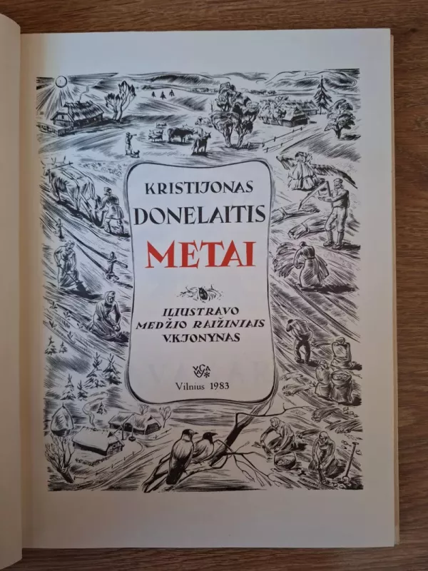 Metai - Kristijonas Donelaitis, knyga 3