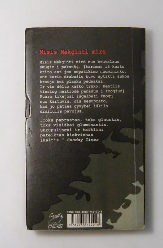 Misis Makginti mirė - Agatha Christie, knyga 5