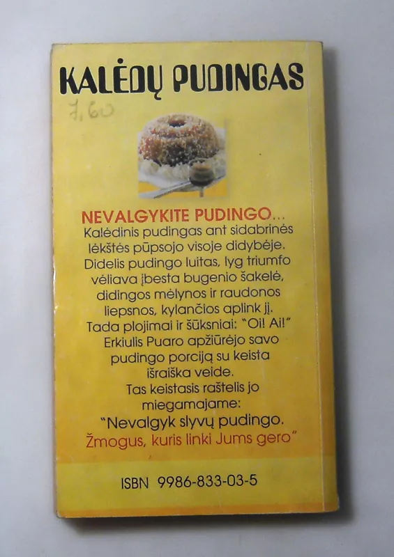 Kalėdų pudingas - Agatha Christie, knyga 5