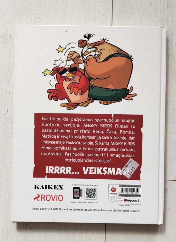 Angry Birds. Komiksai. Vieno lizdo paukščiai - Autorių Kolektyvas, knyga 3