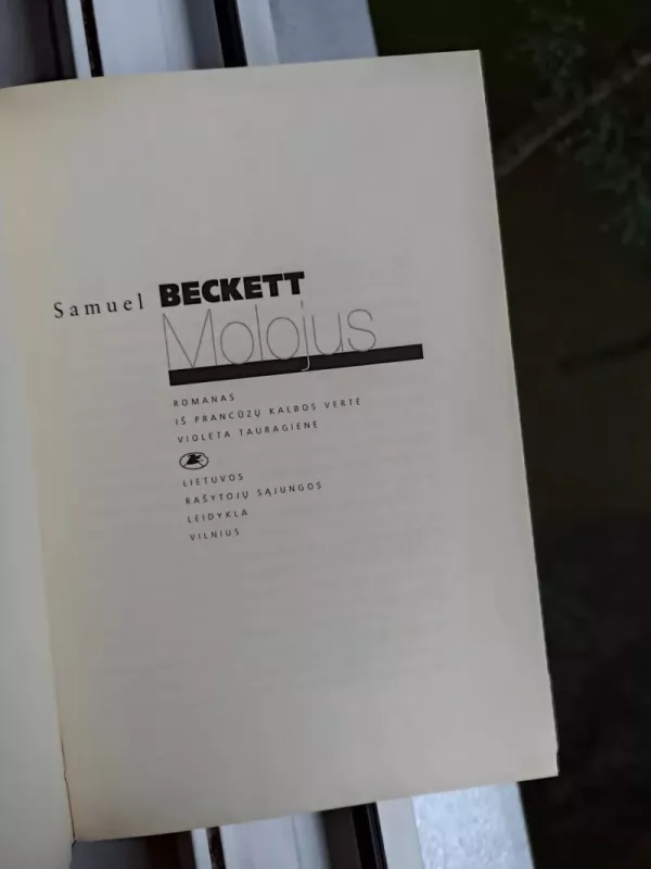 Molojus - Samuel Beckett, knyga 3