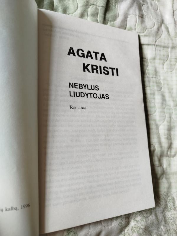 Nebylus liudytojas - Agatha Christie, knyga 3