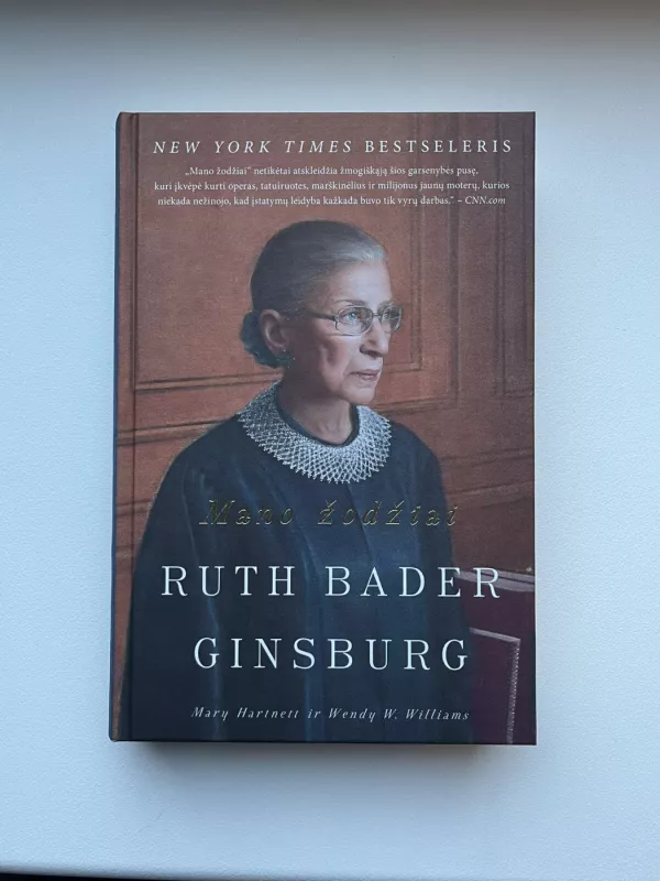 Mano žodžiai - Ruth Bader Ginsburg, knyga 2