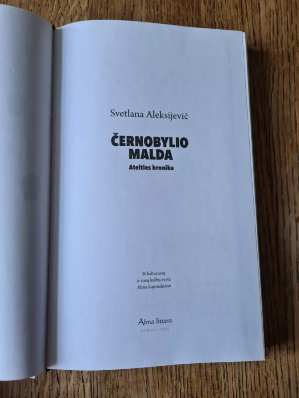 Černobylio malda. Ateities kronika - Svetlana Aleksijevič, knyga 4