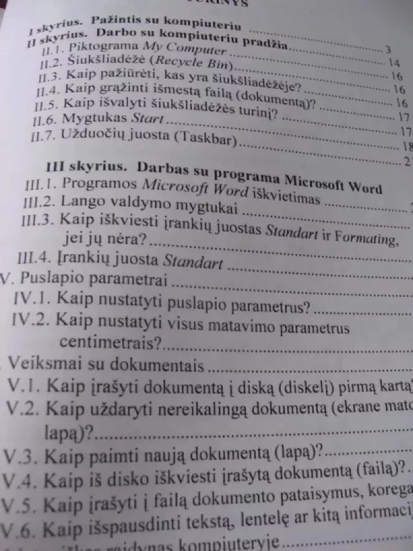 Darbo su kompiuteriu pradžiamokslis - Danutė Kaklauskienė, knyga 5