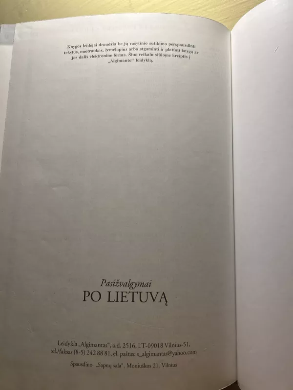 Pasižvalgymai po Lietuvą - Algimantas Semaška, knyga 4