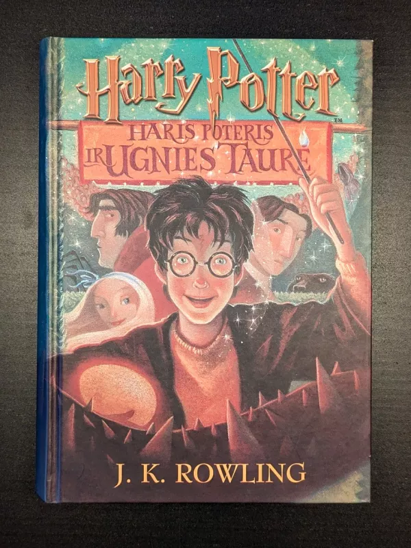 Haris Poteris ir ugnies taurė - Rowling J. K., knyga 2