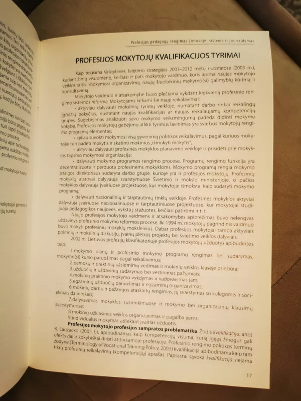 Profesijos pedagogų rengimas Lietuvoje: sistema ir jos valdymas - Rinktinis kolektyvas, DĖSTYTOJŲ KOLEKTYVAS, knyga 4