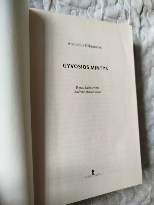 Gyvosios mintys - A. Nekrasovas, knyga 3