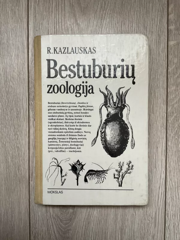 Bestuburių zoologija - Ričardas Kazlauskas, knyga 2