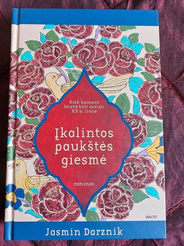 Įkalintos paukštės giesmė - Jasmin Darznik, knyga 2