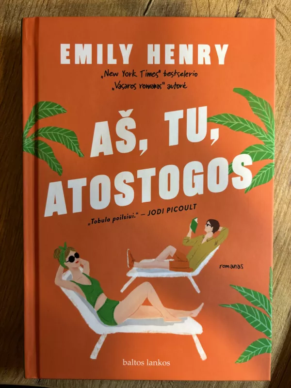 Aš, tu, atostogos - Emily Henry, knyga 2