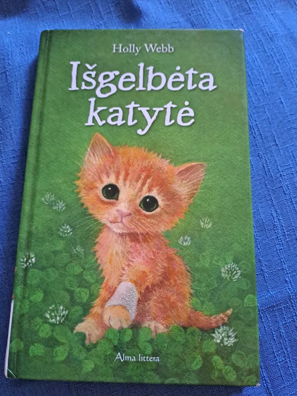 Išgelbėta katytė - Holly Webb, knyga 2