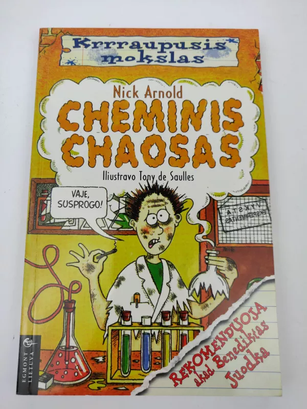 Krrraupusis mokslas. Cheminis chaosas - Arnold Nick, knyga 2