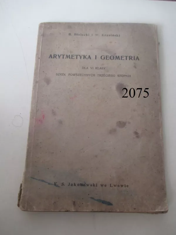 Arytmetyka i geometria - W. Nikliborc, knyga 2