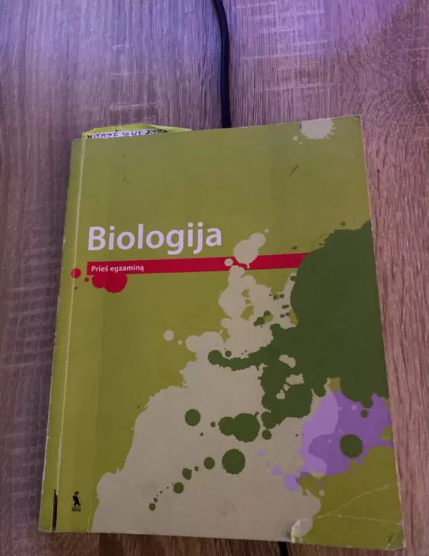 biologija prieš egzaminą - Jolanta Martinionienė, Laima  Lapinskaitė, Pranė  Stankevičienė, knyga 2