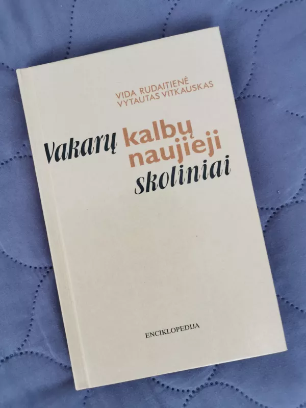 Vakarų kalbų naujieji skoliniai - Vida Rudaitienė, Vytautas  Vitkauskas, knyga 2