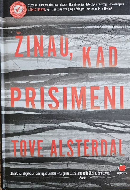 Žinau, kad prisimeni - Tove Alsterdal, knyga 2