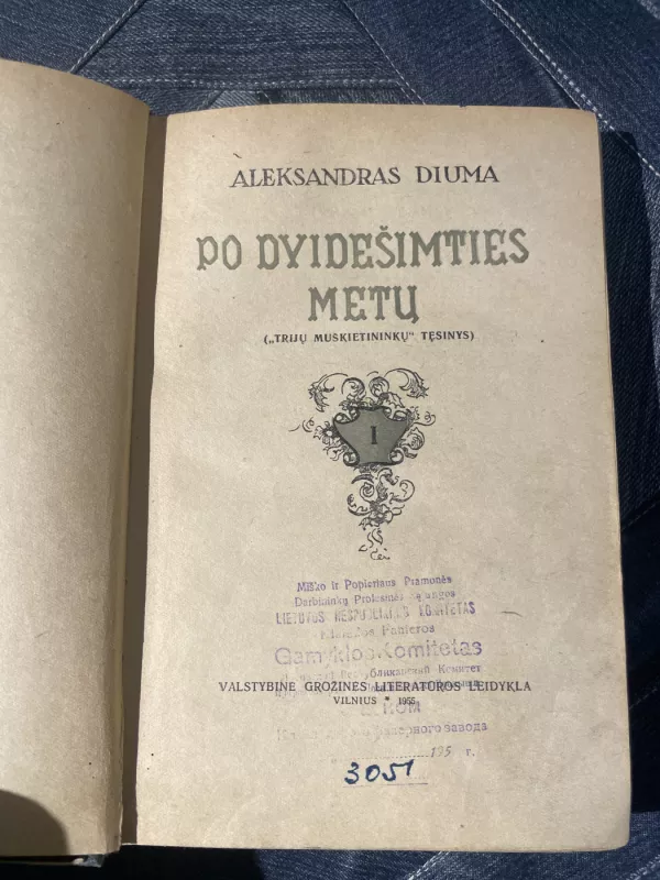 Po dvidešimties metų - Aleksandras Diuma, knyga 3