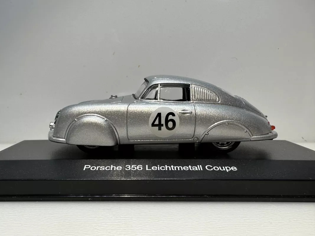 Porsche 356 Leichtmetall Coupe #46 1:43 High Speed - , namai ir interjeras 5