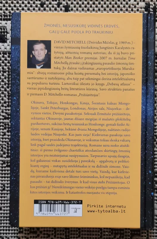 Prižiūrėtojas. Devynios istorijos. Vienas, kuris žino viską - David Mitchell, knyga 3