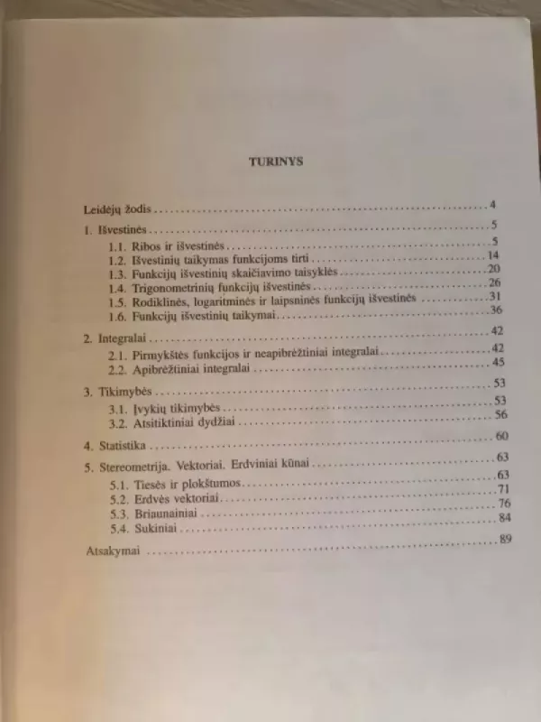 Matematika uždavinynas 12 - Matematikos ir informatikos institutas, knyga 3