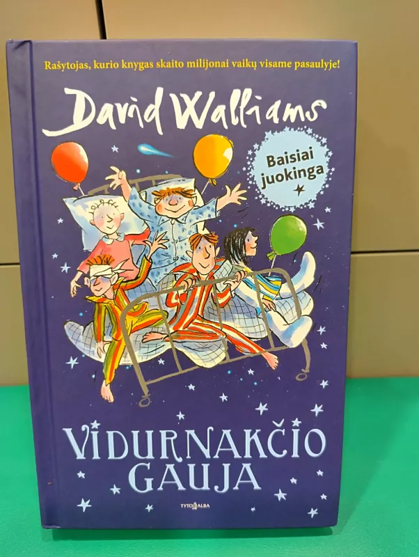 Vidurnakčio gauja - David Walliams, knyga 2