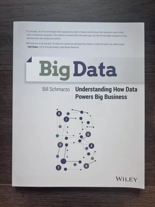 Big Data - Bill Schmarzo, knyga 2