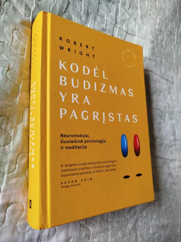 Kodėl budizmas yra pagrįstas: neuromokslai, šiuolaikinė psichologija ir meditacija - Robert Wright, knyga 2