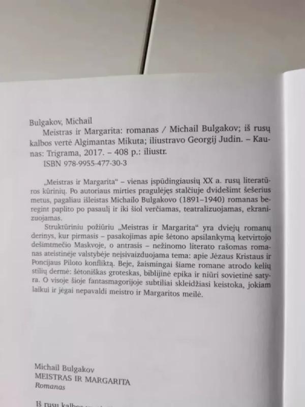 Meistras ir Margarita - Michail Bulgakov, knyga 3