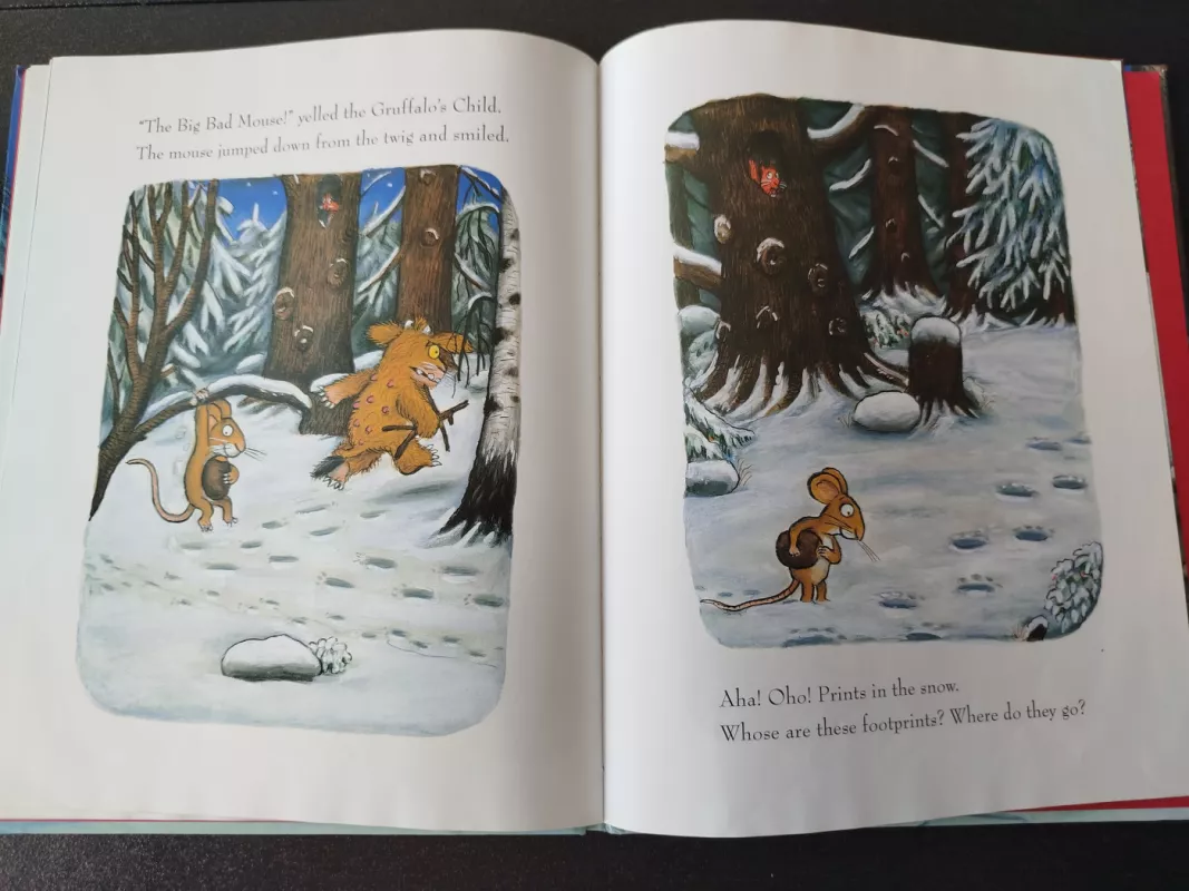 The Gruffalo's Child - Julia Donaldson, Axel  Scheffler, knyga 4