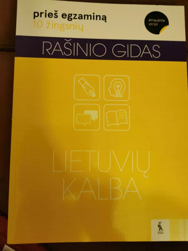 RAŠINIO GIDAS. 10 žingsnių prieš egzaminą - Nijolė Bartašiūnienė, knyga 2