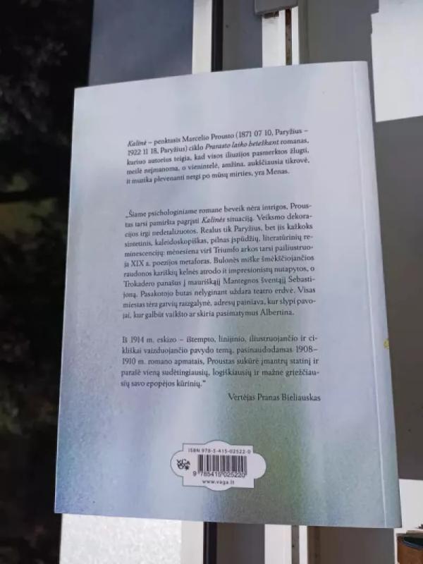 Prarasto laiko beieškant. Kalinė : [romanas] - Marcel Proust, knyga 4